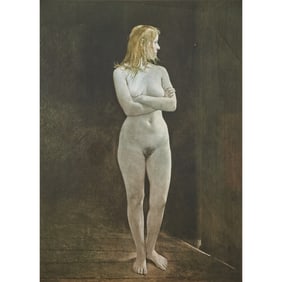 After Andrew Wyeth, The Virgin, Collotype