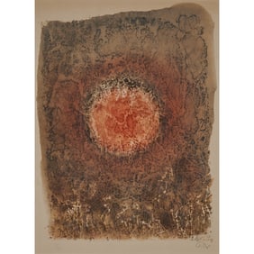 Mark Tobey, Louvre, Lithograph