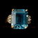 TWO MULTI-STONE, 14K YELLOW GOLD JEWELRY ITEMS. - 2
