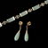 JADE, 14K YELLOW GOLD JEWELRY SUITE. - 4