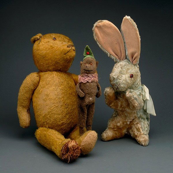 vintage stuffed rabbit