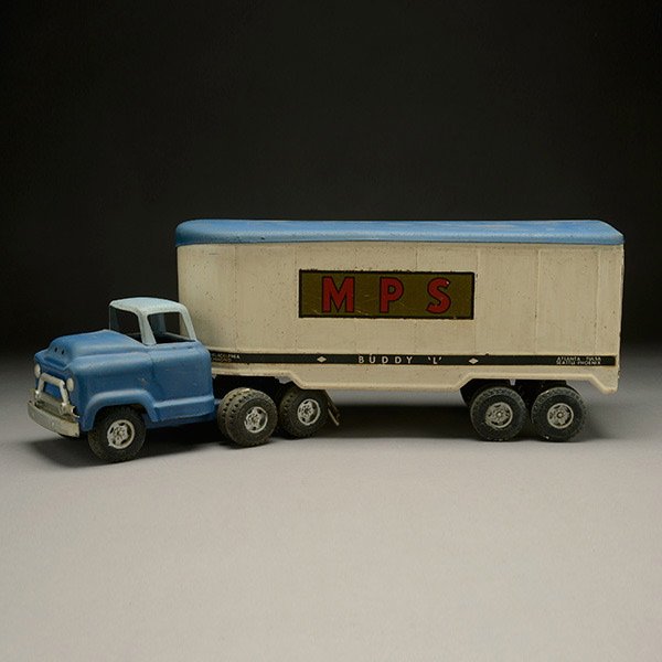 Buddy L MPS Truck with Lift Top: Buddy L MPS Truck with Lift Top {Length 26 inches}