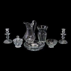 Baccarat Crystal Table Articles