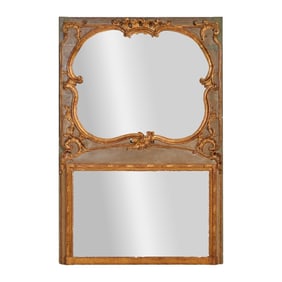 Louis XVI Style Trumeau Mirror