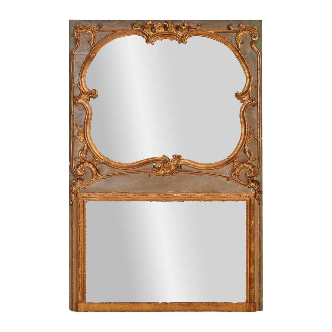 Louis XVI Style Trumeau Mirror (1 of 4)