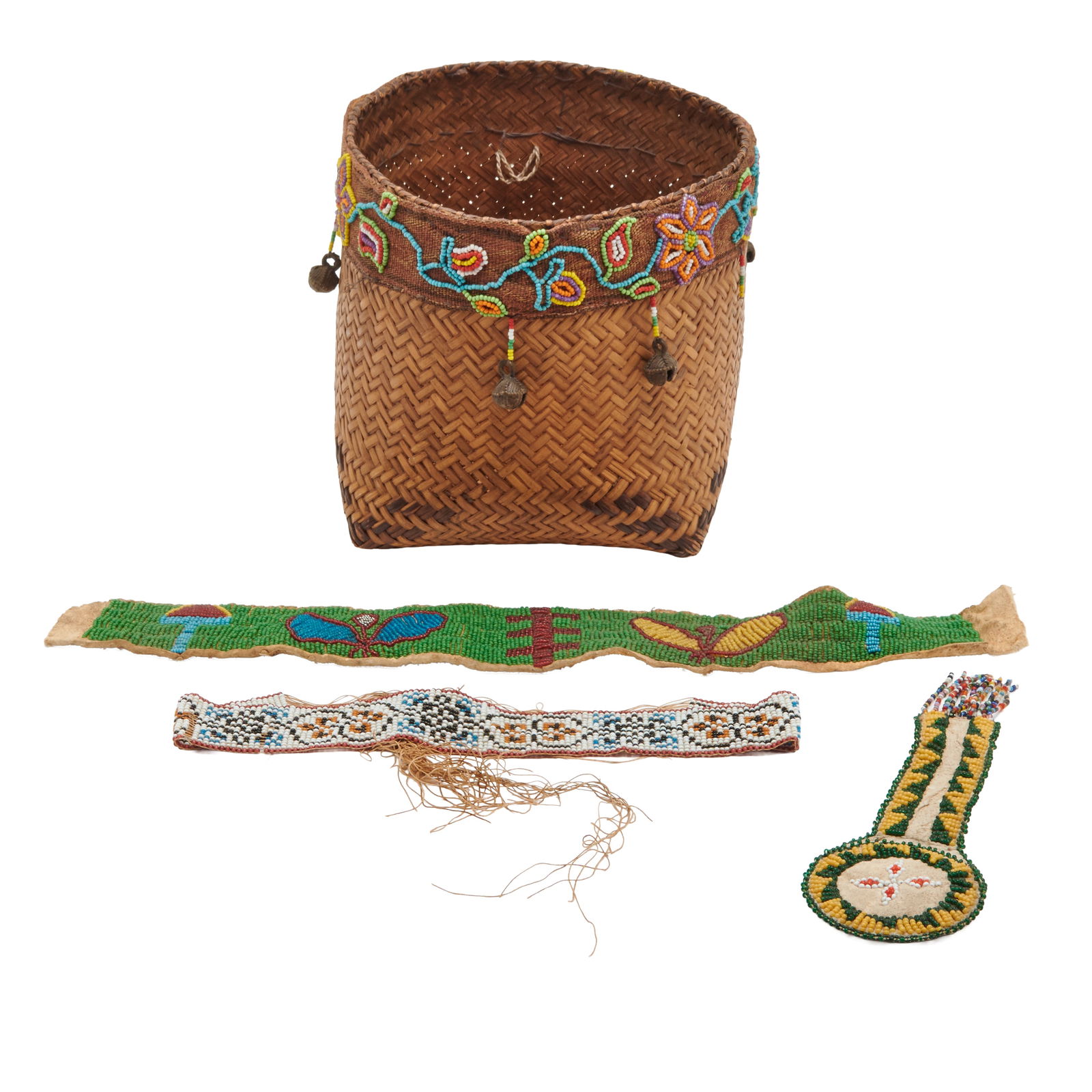 Four Ethnographic Beaded Articles (1 of 8)