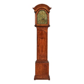 Georgian Walnut Tall Case Clock by William Kipling