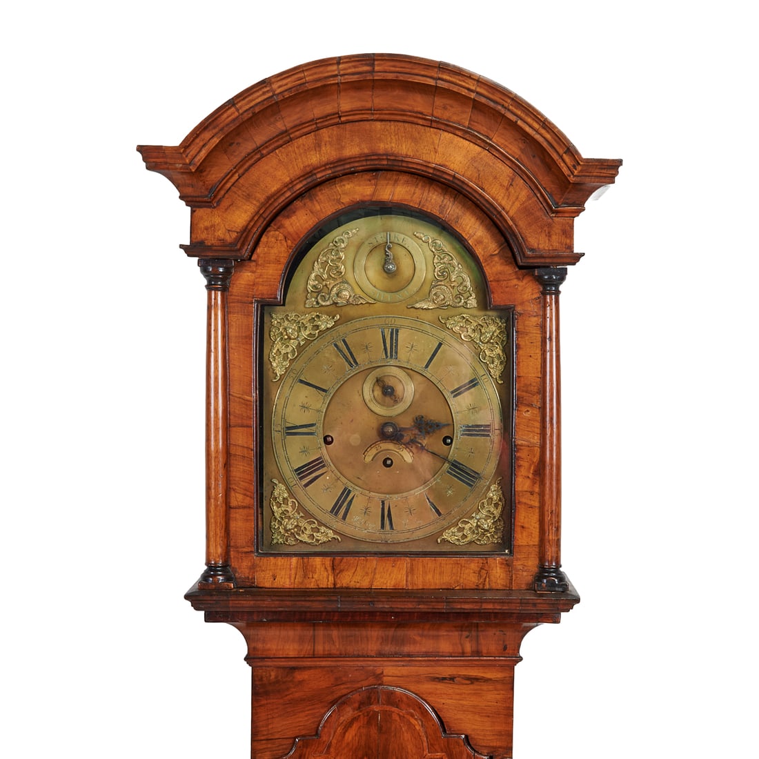 Georgian Walnut Tall Case Clock by William Kipling - 2