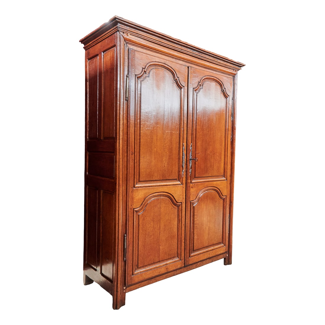 French Provincial Walnut Armoire - 3