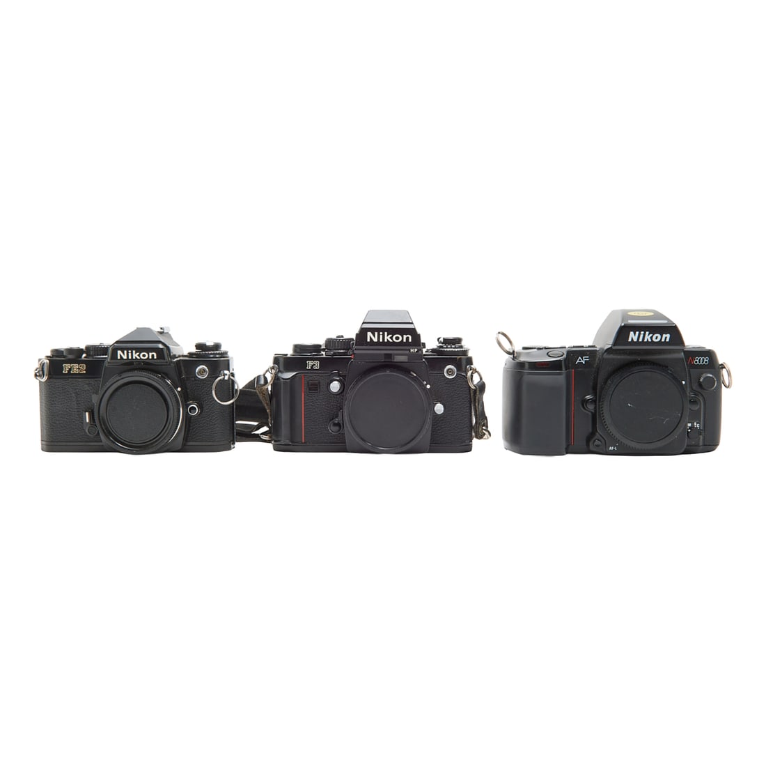 Three Nikon 35 MM Camera Bodies (1 of 12)
