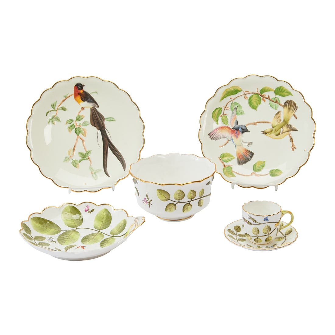 Royal Worcester Porcelain Blind Earl Pattern Dessert and Tea Articles (1 of 6)