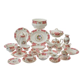 Royal Albert China Lady Carlyle Pattern Tea and Table Articles