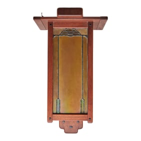 Greene and Greene Style Large Pendant Sconce