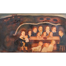 Helen Flockhart, All That I Owe..., Oil on Canvas