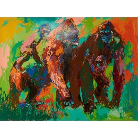 LeRoy Neiman, Gorilla Family, Serigraph