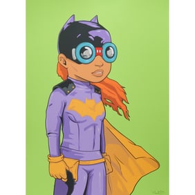 Hebru Brantley, Batgirl, Screenprint