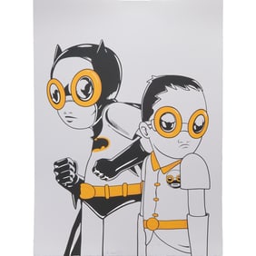 Hebru Brantley, Flynamic Duo, Screenprint