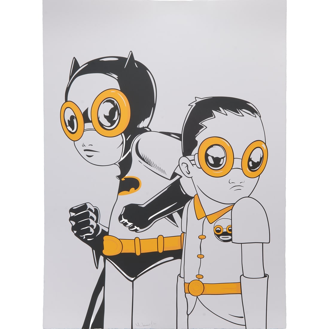 Hebru Brantley, Flynamic Duo, Screenprint (1 of 3)