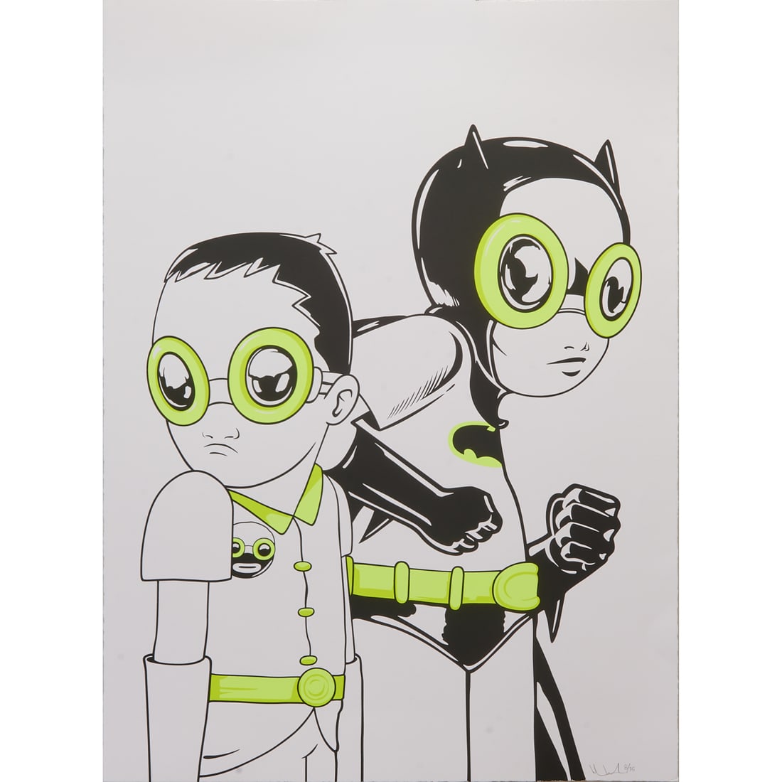 Hebru Brantley, Flynamic Duo, Screenprint (1 of 3)