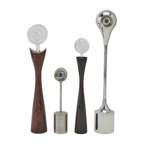 Richard Lukes, Eyeballs, Four Standing Objects