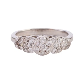 Diamond, 14k White Gold Ring