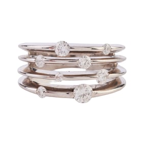 Diamond, 14k White Gold Ring