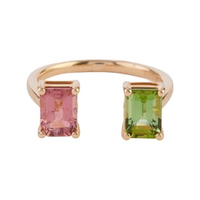 Tourmaline, 14k Yellow Gold Ring