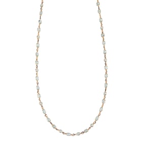 Blue Topaz, Vermeil Necklace