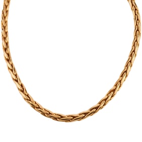 18k Yellow Gold Necklace