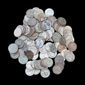 US Silver Quarters Washington 90% Silver (120)