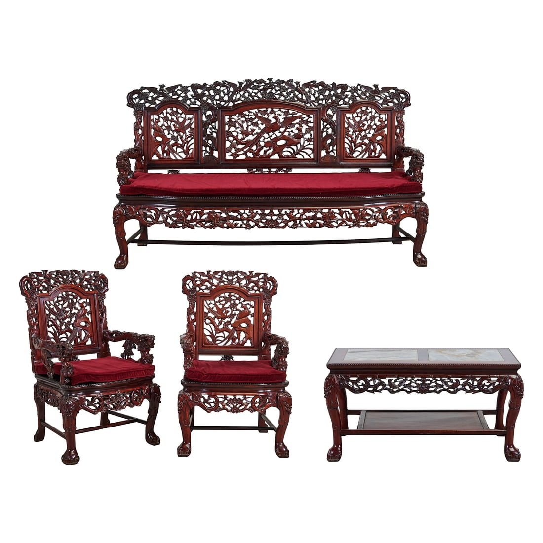 Chinese Four Piece Salon Suite (1 of 13)