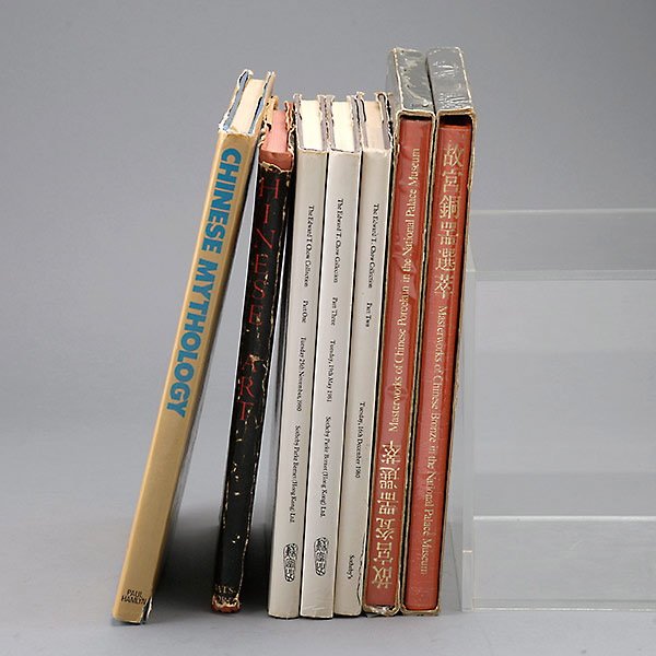 3 Edward T. Chow Auction Catalogues and 4 Books: A Set of Three Auction Catalogues of the Edward T. Chow Collection, Together with four books on Chinese Art, a full book listing is available upon request.