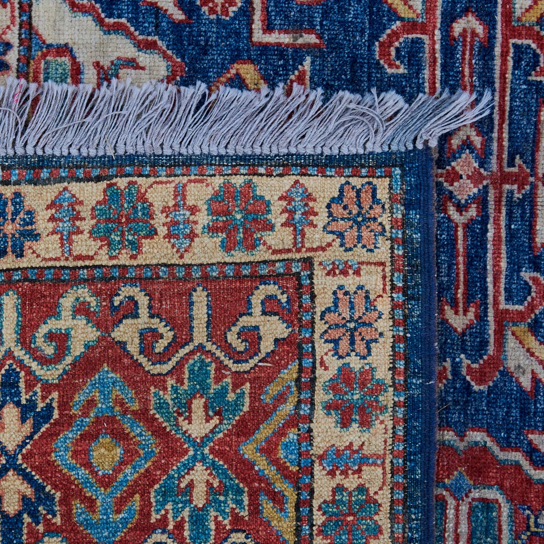 Kazak Style Wool Carpet - 2