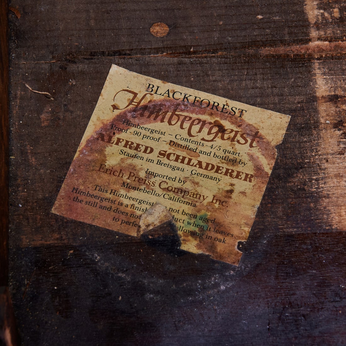 German Art Deco Black Walnut Buffet with Oval Mirror - 5