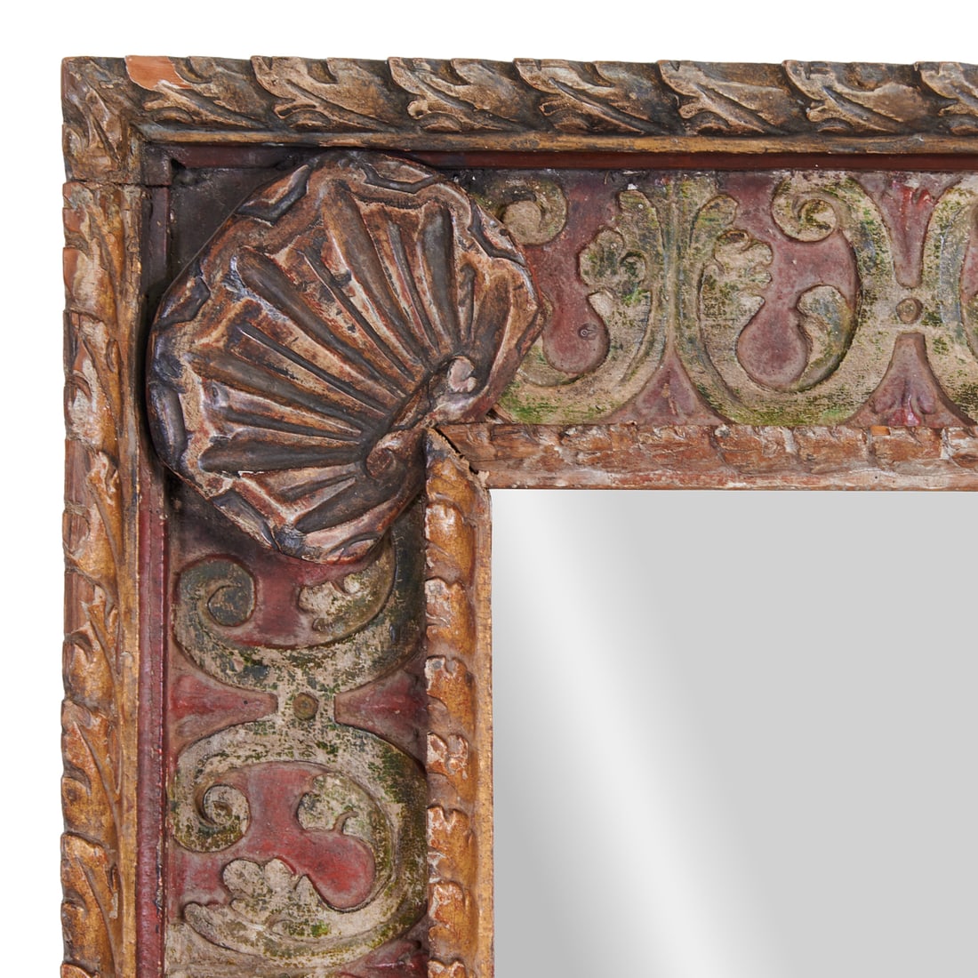 Baroque Style Framed Wall Mirror - 2