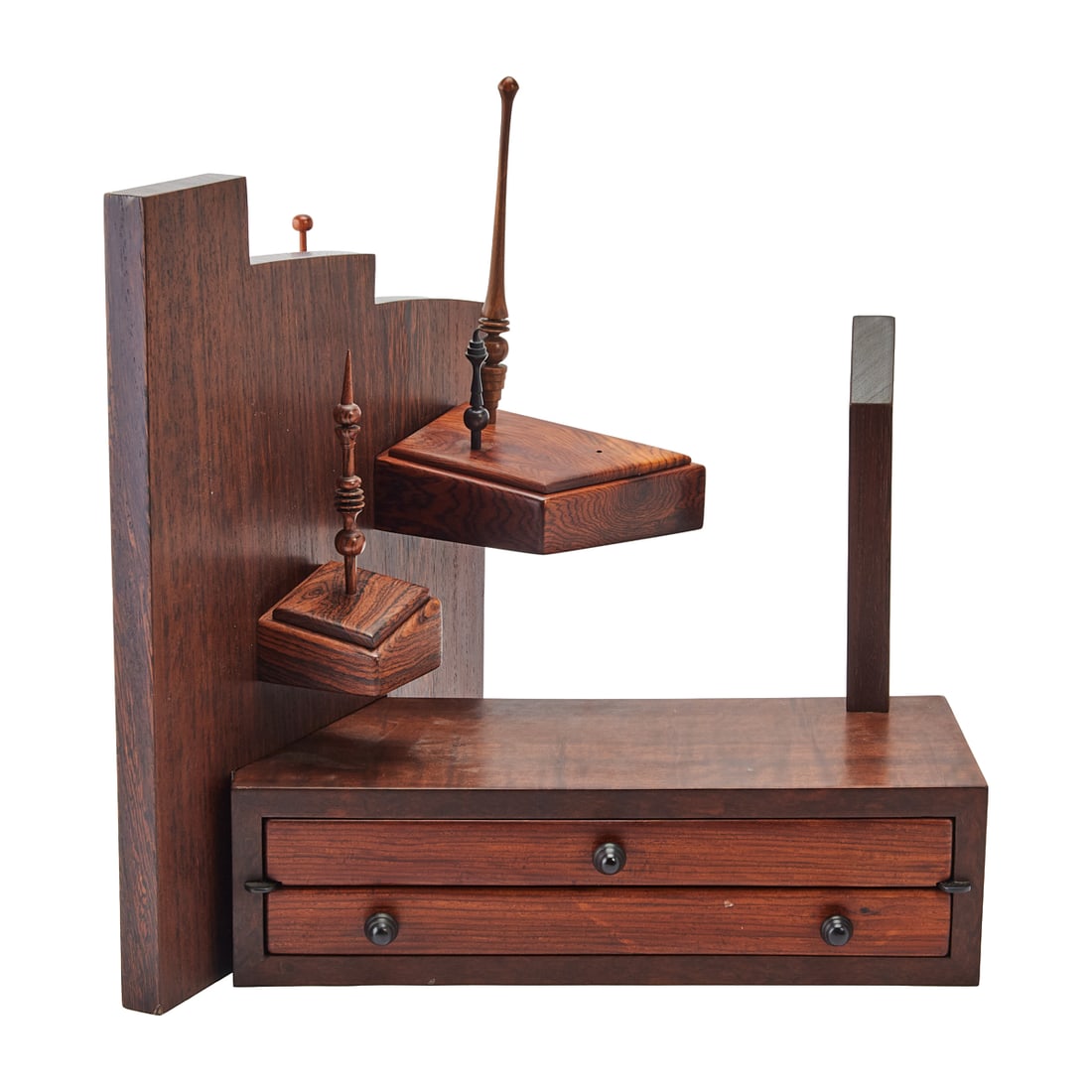 Charles Cobb Wall Mount Carved Jewelry Case (1 of 5)