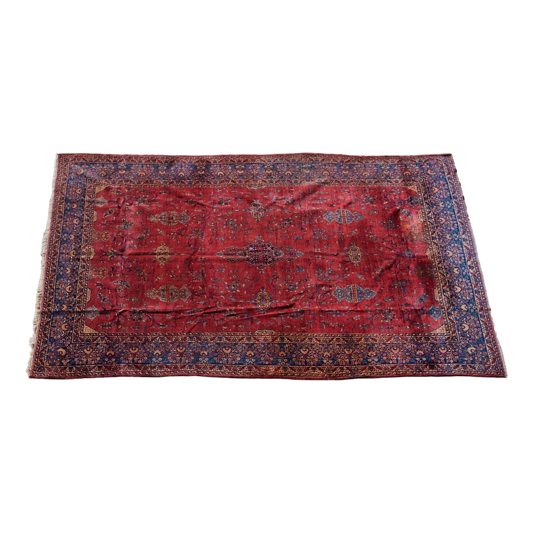 Persian Sarouk Inscribed Carpet (1 of 3)