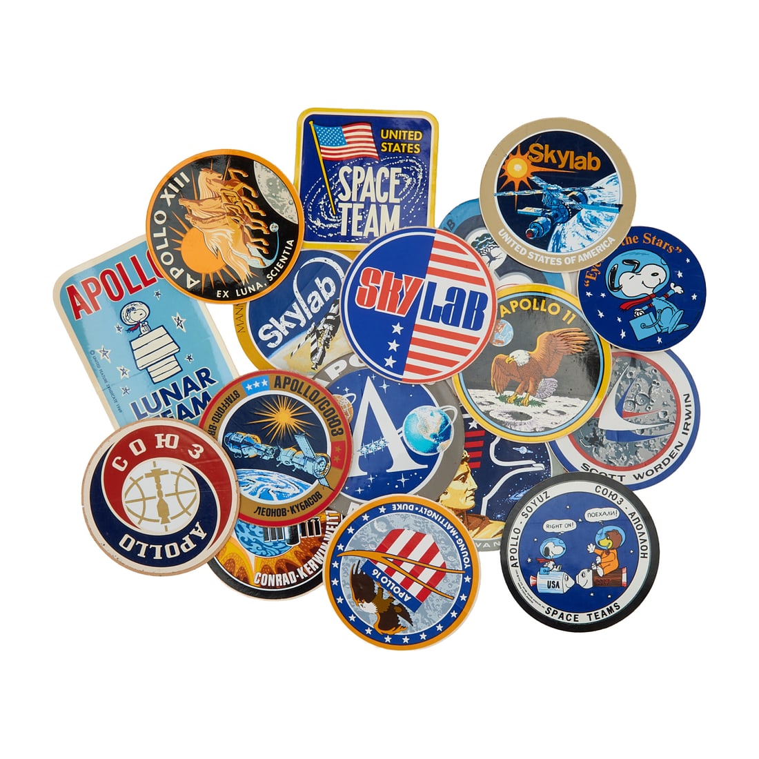 NASA, US Space Lab, Apollo Program, Apollo Soyuz Program Memorabilia - 2