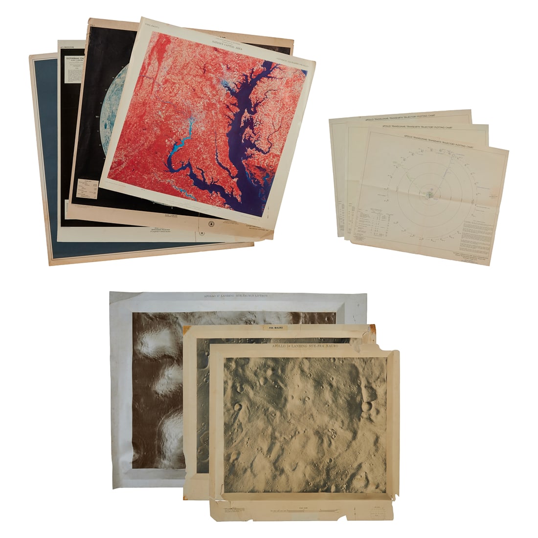 Collection of NASA and Geological Survey Charts and Maps (1 of 19)