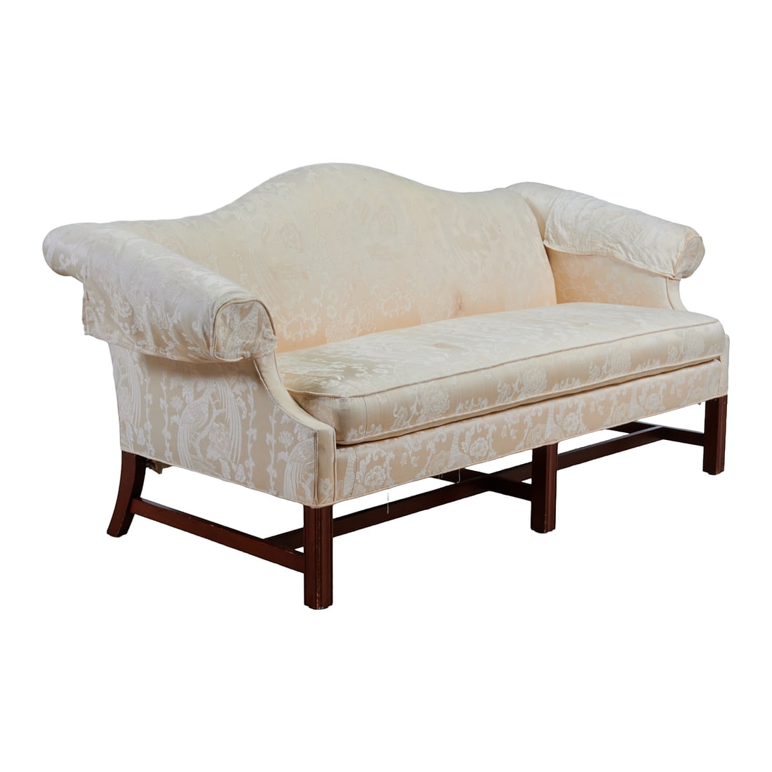 Georgian Style Camelback Sofa - 3