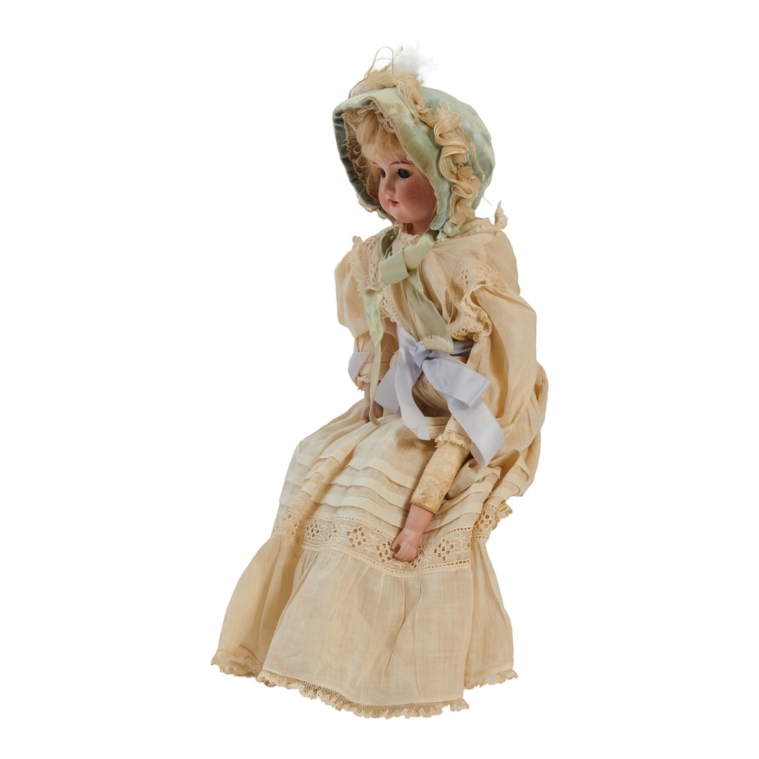 Two German Bisque Head Dolls - 4