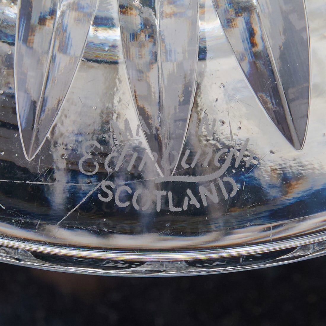 Scottish Thistle Glassware Set - 6