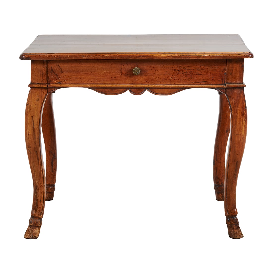 French Provincial Louis XV Style Walnut Occasional Table (1 of 4)