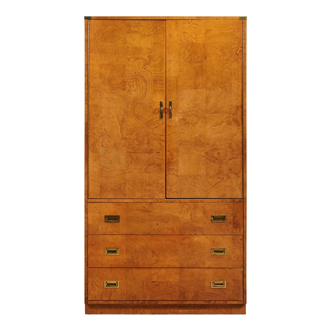 Bernhardt Olive Burl Veneer Armoire (1 of 4)