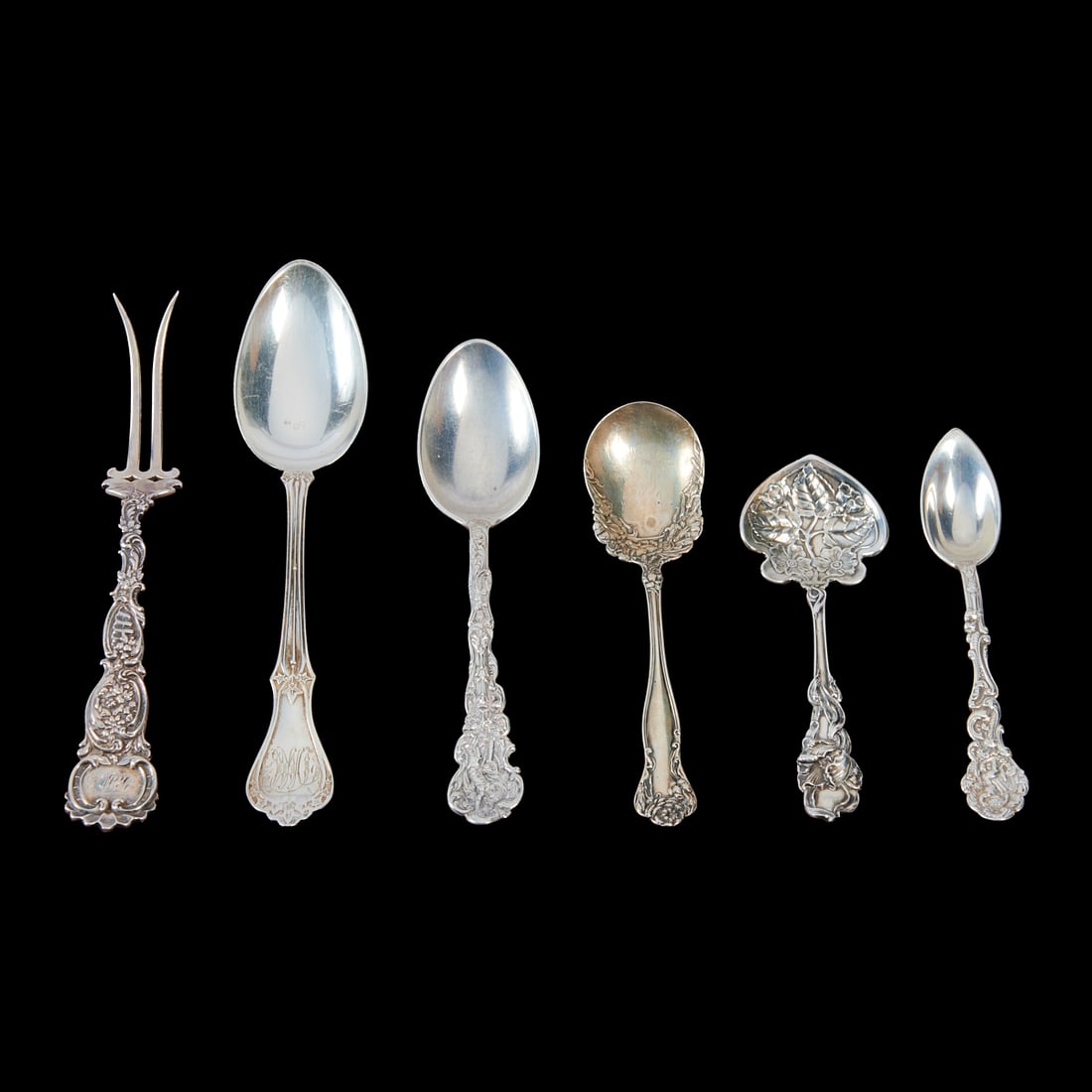 Collection of Coin and Sterling Silver Spoons (1 of 4)