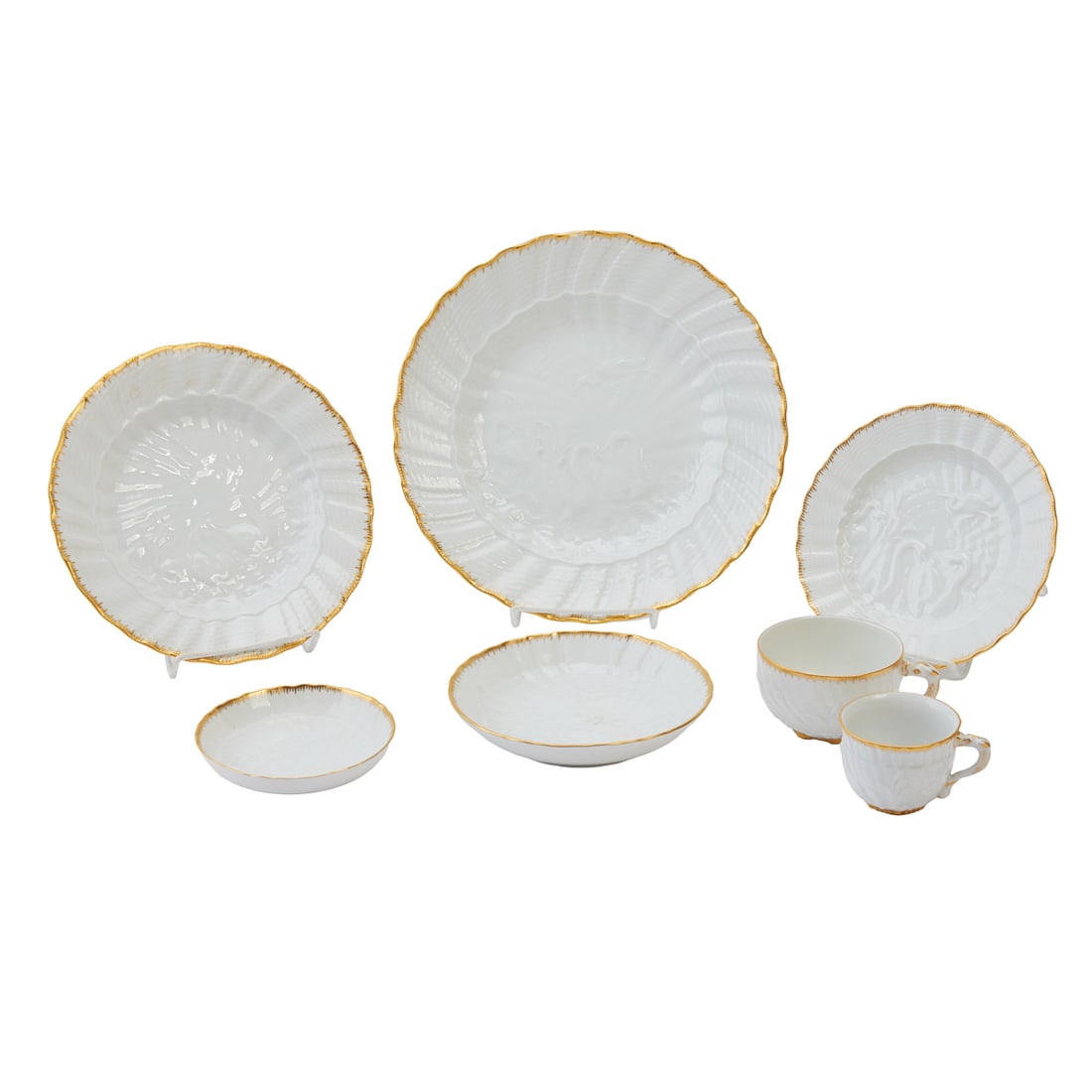 Eleven Piece Meissen Porcelain Swan Service Tableware Group (1 of 6)