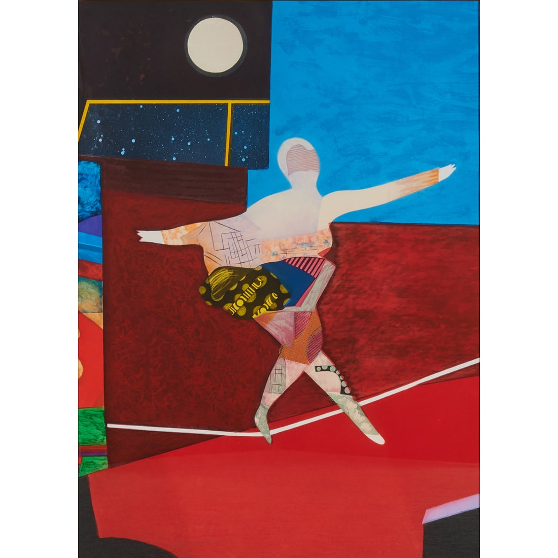 Max Papart, Equilibriste, Silkscreen