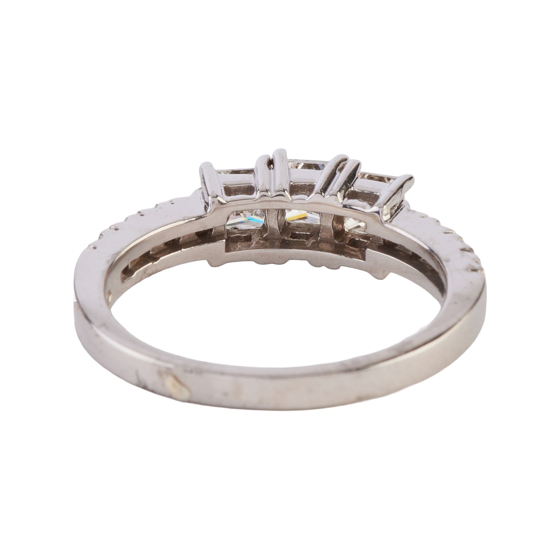 Diamond, 14k White Gold Ring - 3