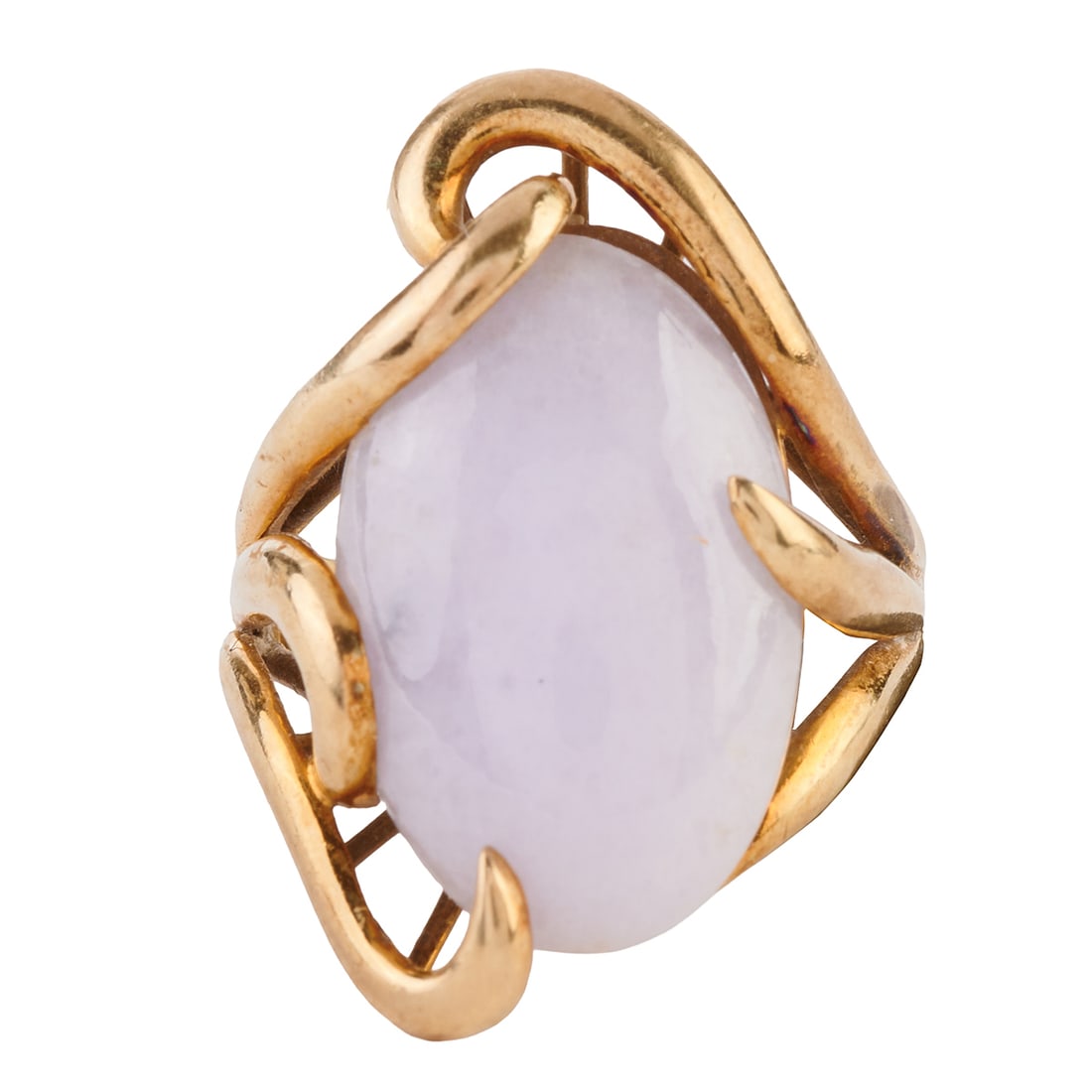 Lavender Jade, 14k Yellow Gold Ring (1 of 3)