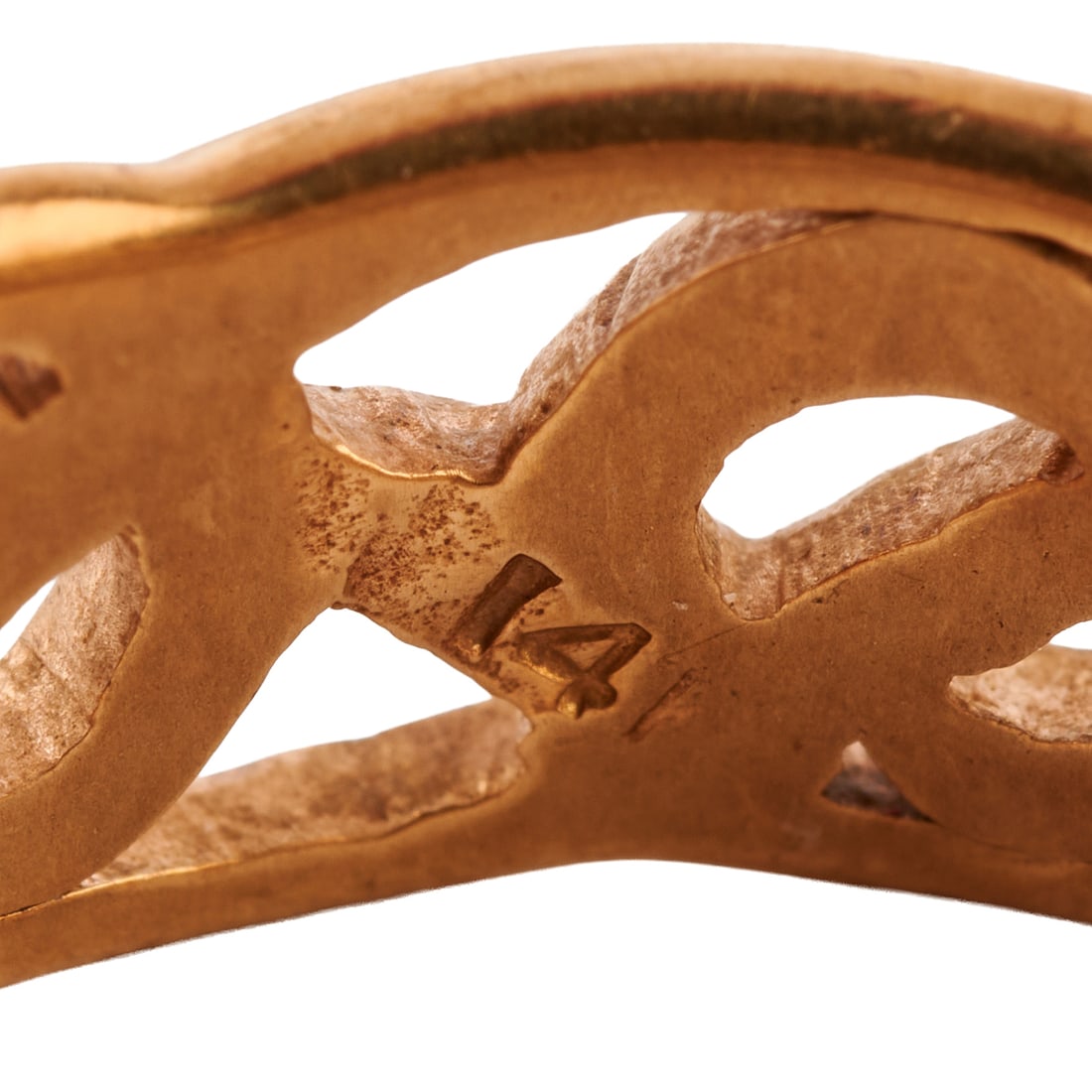 Two 14k Yellow Gold Bands - 4